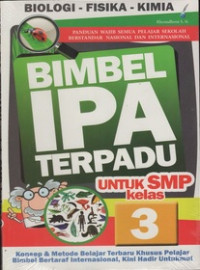 Bimbel IPA Terpadu Untuk SMP Kelas 3